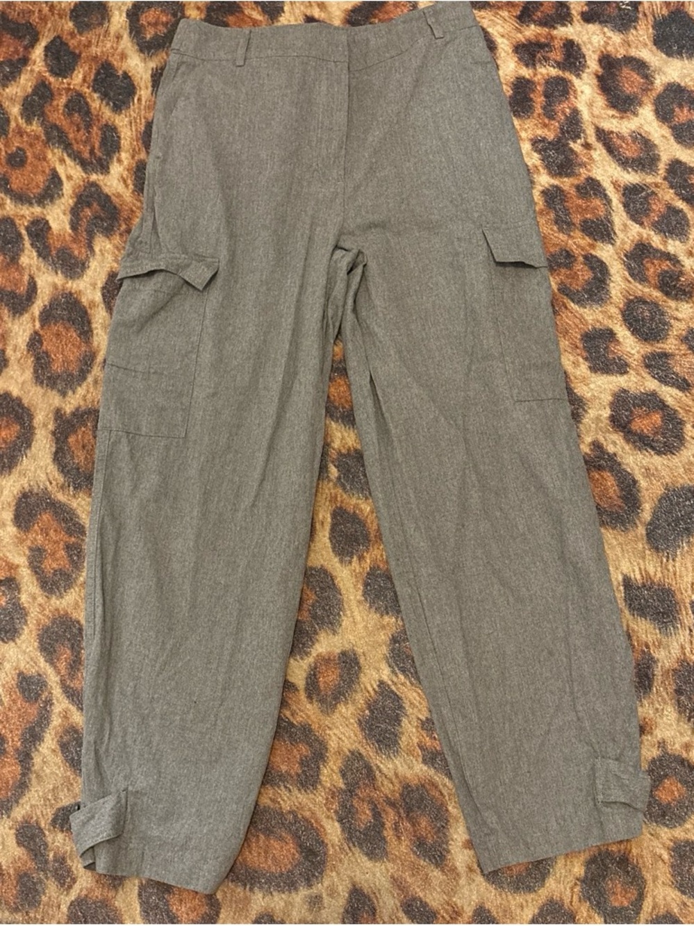 ASOS Women’s gray Cargo Trousers